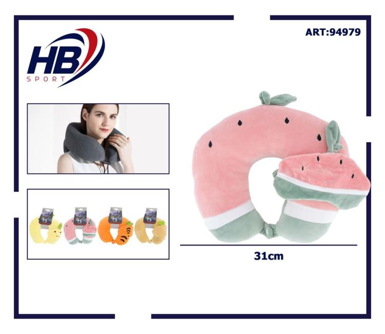 Reisekissen Nackenstütze Memory Foam + Schlafmaske Auto Zug Flugzeug 94979