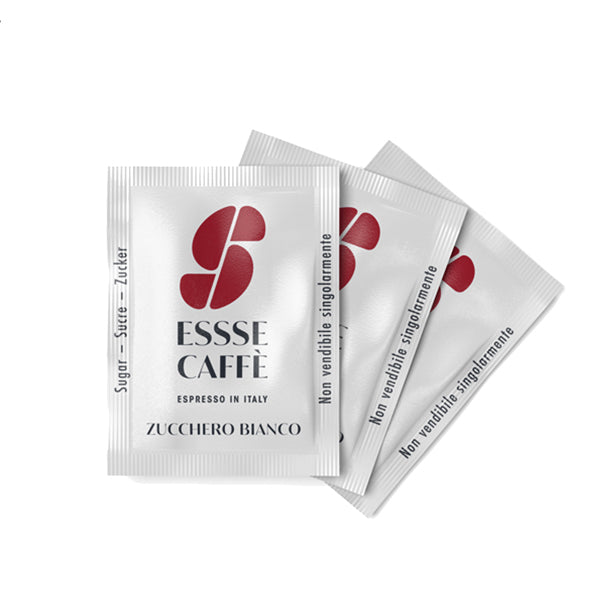Serving kit - 50 bicchierini + 50 bustine zucchero + 50 palettine - Essse caffè