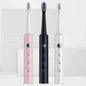 Rechargeable Sonic Electric Toothbrush USB Cable + 3 Brush Heads | Tx-9528