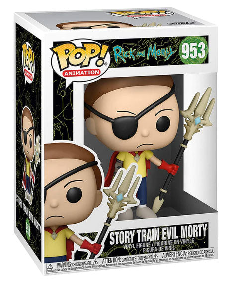 Funko Pop! Animation Rick And Morty – (953) Story Train Evil Morty Vinyl Figur