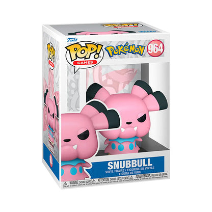 Funko Pop ! Games Pokemon  - (964) Snubbull Vinyl Figure 9Cm In Stock