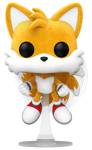 Funko Pop! Games Sonic The Hedgehog – (978) Tails Fly Flocked Chase Figur 9 cm