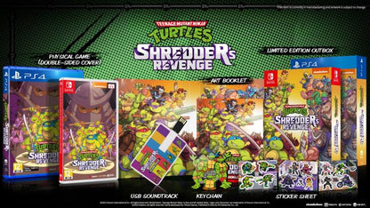 Teenage Mutant Ninja Turtles Shredder's Revenge PS4 Spiel Deutsch TMNT Neu