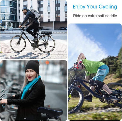 Fahrradsattel Gel Anti-Prostata Bequem Sportlich Rennrad Mountainbike Fahrrad