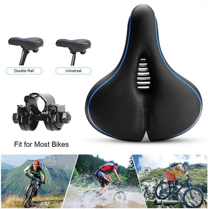 Fahrradsattel Gel Anti-Prostata Bequem Sportlich Rennrad Mountainbike Fahrrad