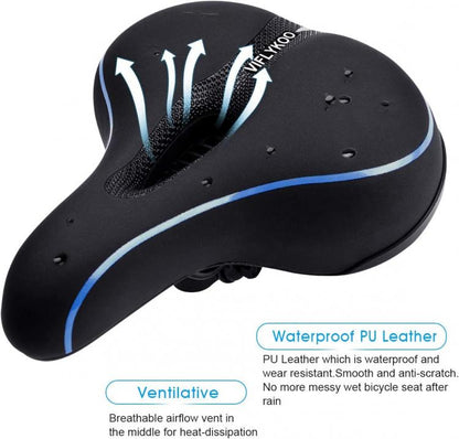 Fahrradsattel Gel Anti-Prostata Bequem Sportlich Rennrad Mountainbike Fahrrad