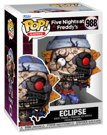 Funko Pop ! Games Five Nights At Freddy'S - (988) Ruin Eclipse Figure Fnaf 9Cm