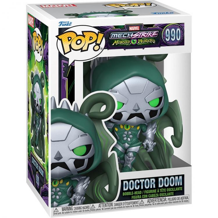 Funko Pop! Marvel Studios Monster Hunter – Doctor Doom (990) Vinyl-Bobble-Head
