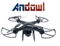 WiFi Quadcopter Remote Controlled Drone with HD Video Camera Photo LED 360° 2.4Ghz