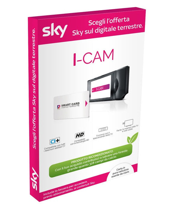 Sky Cam HD, generalüberholt, mit Sky DVB-T TV-Karte