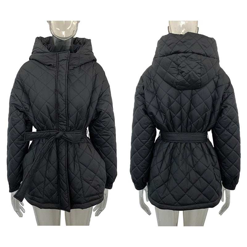 Giubbotto donna autunnale, giubotto donna con cappuccio