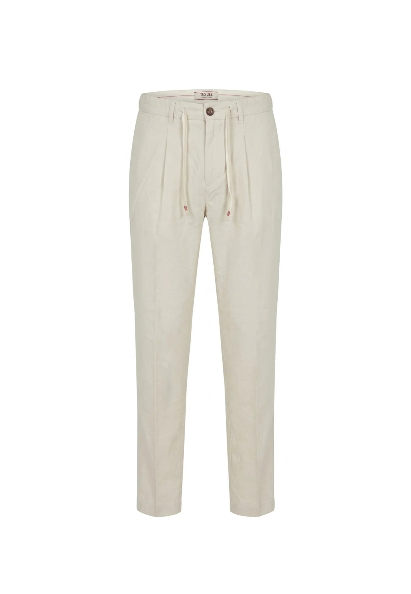 Yes Zee Pantalone Uomo Misto Lino Beige - 0953 P670 PC00 0245