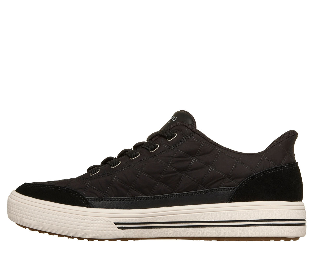 Skechers scarpa sneakers da uomo Slip-ins Arch Fit Arcade Cozy Fit Charming Daze 183227-BLK nero