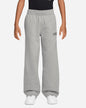 Nike pantalone sportivo da ragazzi WIDE STRAIGHT IO1693-063 grigio