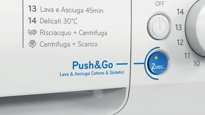 Lavasciuga 9/6kg Inverter Vapore 1400 Giri
