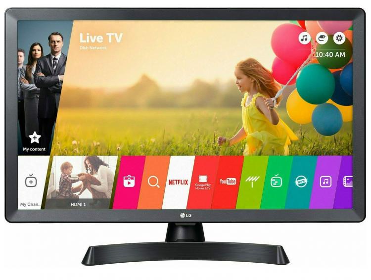 LG Smart TV 24 Zoll Full HD LED 24" 24TN510S WLAN DVB-T2 Netflix Schwarz