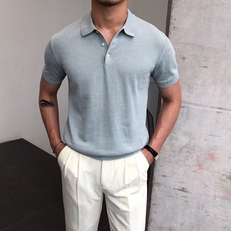 Polohemd für Herren Kurzarm - Old Money®