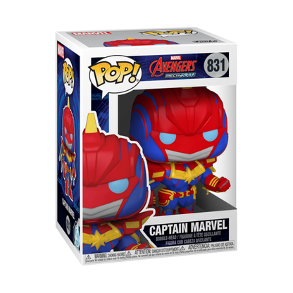 Funko Pop Marvel Avengers Mech Strike 831 Captain Marvel Vinyl-Sammelfigur