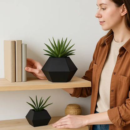 GEODIA: Fioriera Home Decor Geometrica Premium