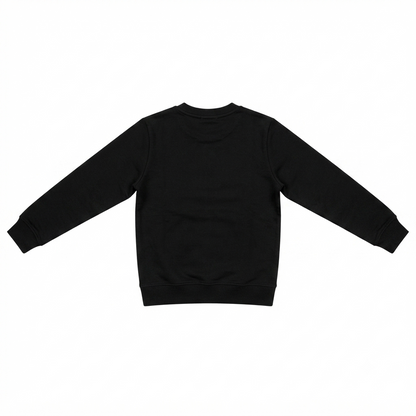 Calvin Klein felpa girocollo junior con Mini Badge Logo MM7015TKTP2 205 nera