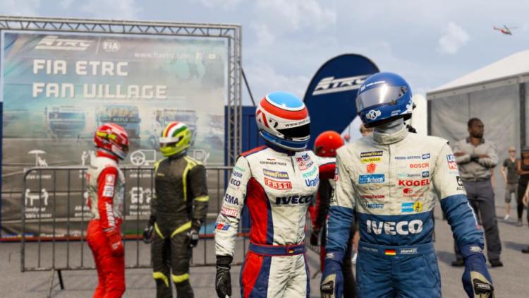 FIA European Truck Championship PS4 Neues Spiel Italienisch PlayStation 4