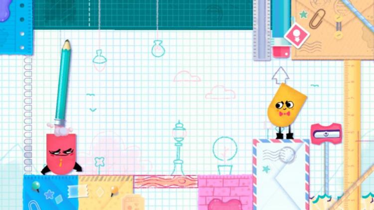 Snipperclips Plus: Zusammen schneiden wir's! Nintendo Switch Neues Spiel Italienisch