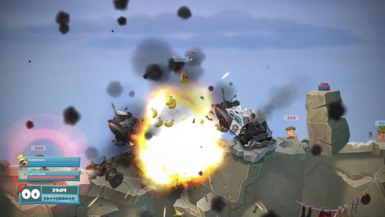 Worms Battlegrounds + Worms Wmd PS4 Spiel PlayStation 4 Ita Lemmings Ninja EU