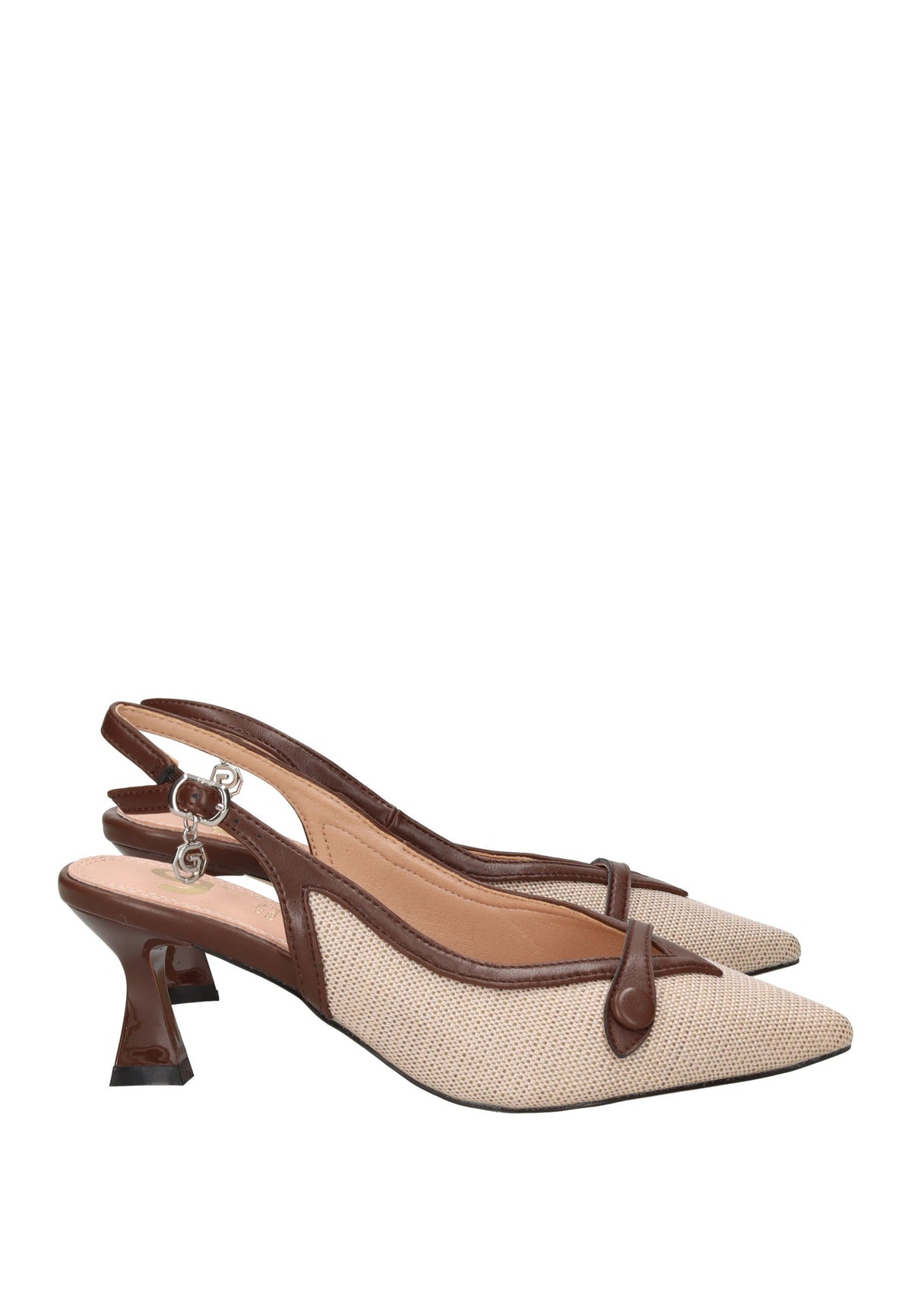 GP988 Decollete aperto dietro GOLD&GOLD