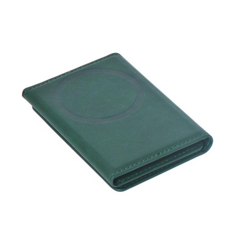 Etres Smart Wallet Slim Geldbörse Kreditkartenhalter iPhone MagSafe Grün