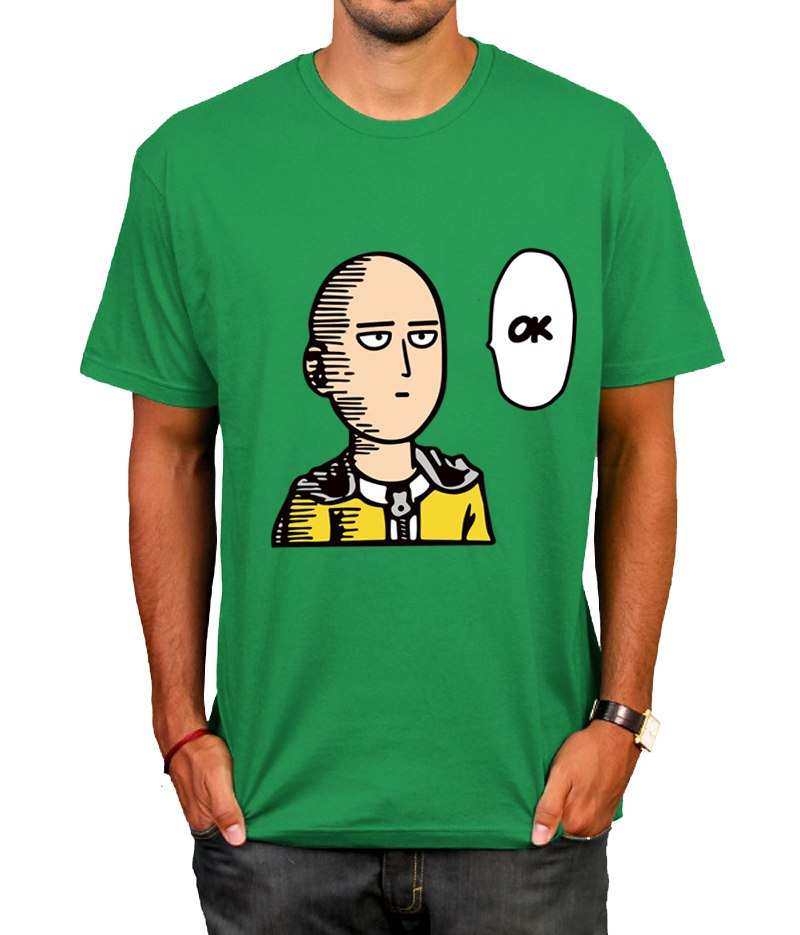 T-Shirt anime uomo, T shirt divertente, magliettina nero uomo