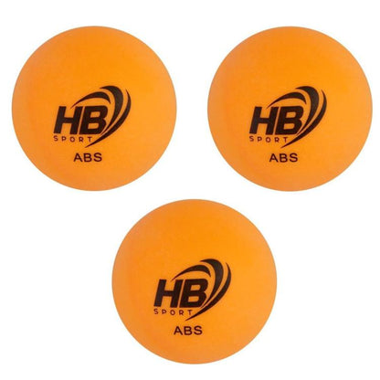 Hb 3er-Pack Tischtennisbälle ABS Tischtennisbälle Sporttraining Orange