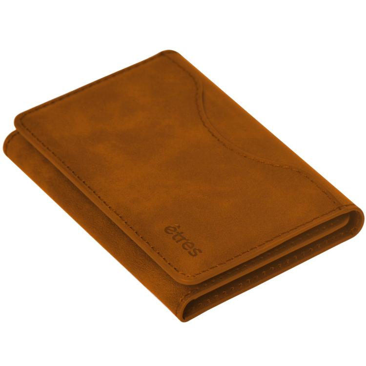 Etres Smart Wallet Schlankes Portemonnaie Kreditkartenetui iPhone MagSafe Leder