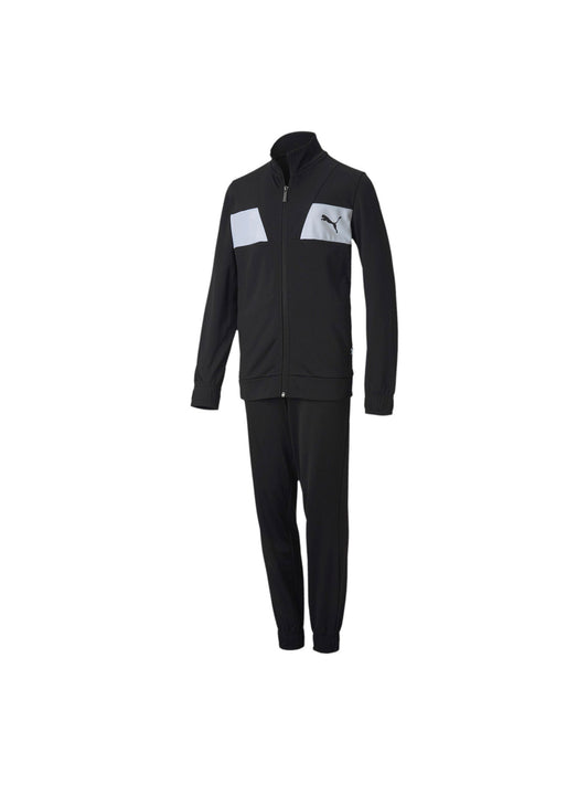 Puma tuta sportiva da ragazzo in acetato Poly Suit 583252 01 nero