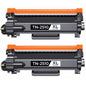 2pc TONER TN-2510XL Comp Brother MFC-L2800,L2835,L2860,DCP-L2660,HL-L2445 3,000p