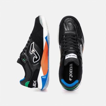 Joma Top Flex Plus 2601 TOUW2601IN Uomo Nero - Scarpe Calcetto Indoor