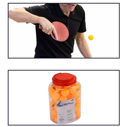 Hb Dose 60 Stk. Tischtennisbälle Tischtennisbälle Training Orange
