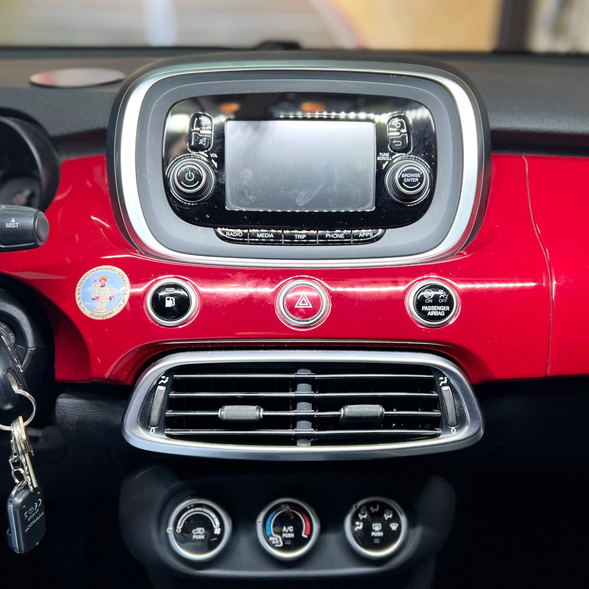Autoradio per Fiat 500x 10" (2014-2022) Android, Bluetooth, CarPlay, Android Auto, 4/64GB Ram