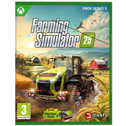 Farming Simulator 25 Xbox Series X Videogioco Italiano Nuovo Sigillato Serie X