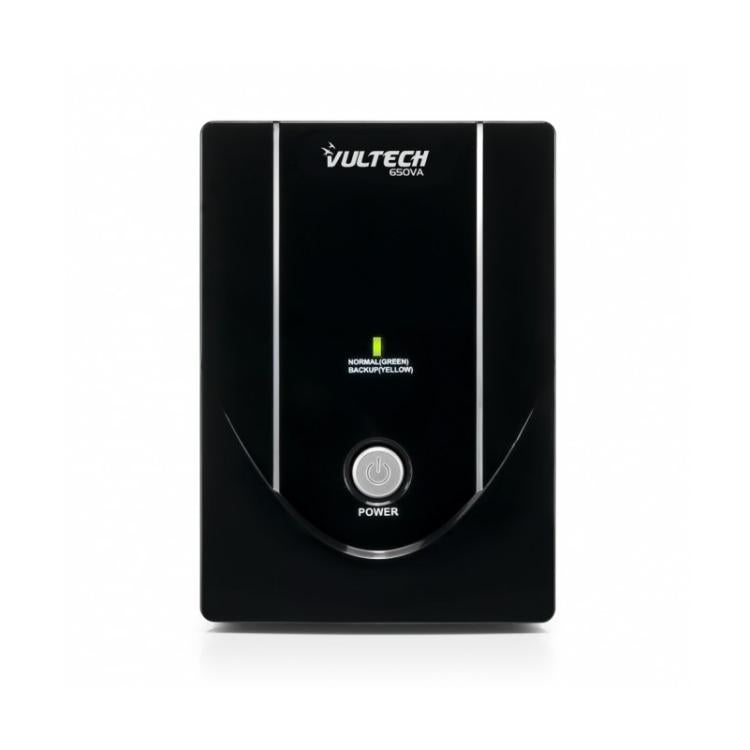 Vultech Ups 800Va Lite + 2 Schuko Gruppo Di Continuita' Offline Nero Pc Monitor
