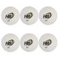 Hb 6Pcs Table Tennis Balls Ping Pong Balls Sport Training White