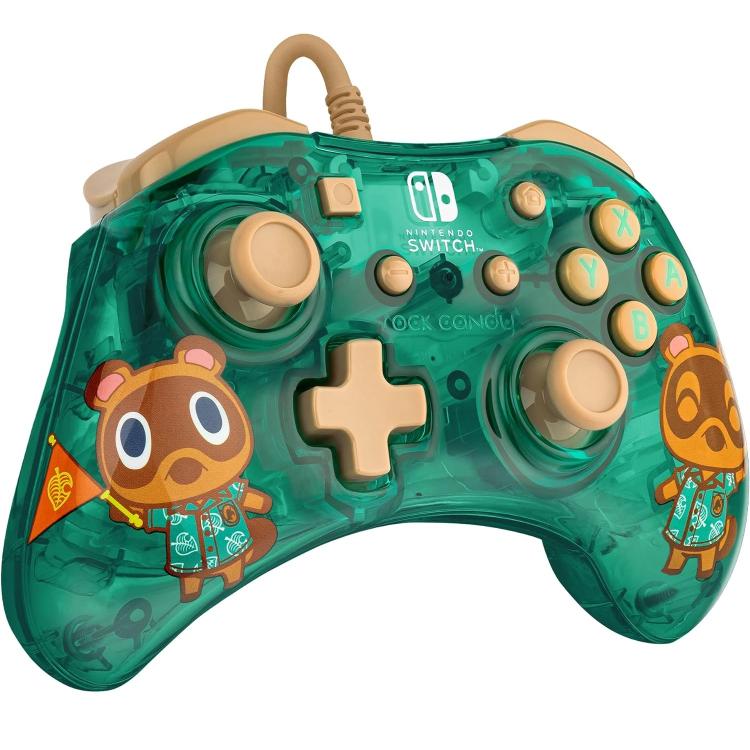 PDP Mini Controller Nintendo Switch Kabelgebundener Joycon Kabel Rock Candy Animal Crossing