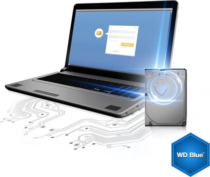 Western Digital Hard Disk Interno 1Tb 3.5" Wd10Ezex Sata Blue 7200R Computer Pc