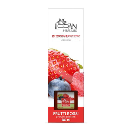 Looan Raumduft Stäbchen 280ml Raumduft Diffusor Rote Früchte