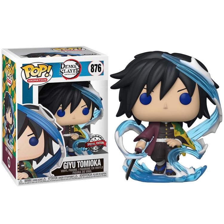 Funko Pop! Animation: Demon Slayer (876) Giyu Tomioka – Special Edition Figur