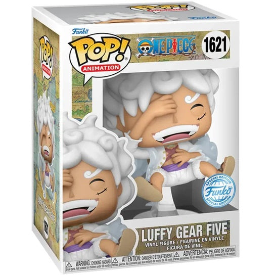 Funko Pop! Animation - One Piece (1621) Luffy Gear Five Laughing Special Figure