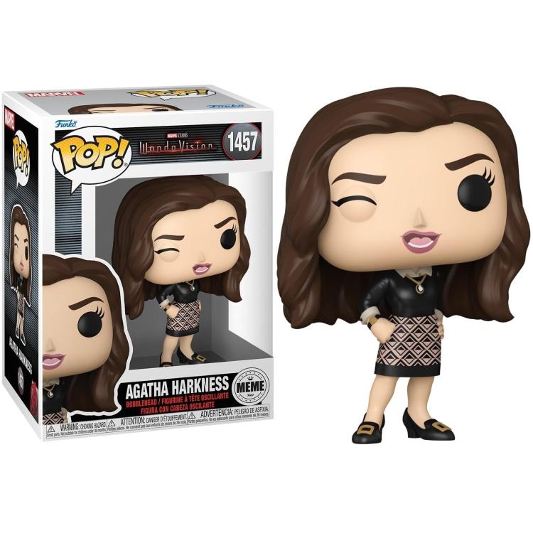 Funko Pop! Marvel Studios – Wanda Vision (1457) Agatha Harkness „Meme“-Figur 9 cm