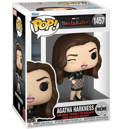 Funko Pop! Marvel Studios – Wanda Vision (1457) Agatha Harkness „Meme“-Figur 9 cm