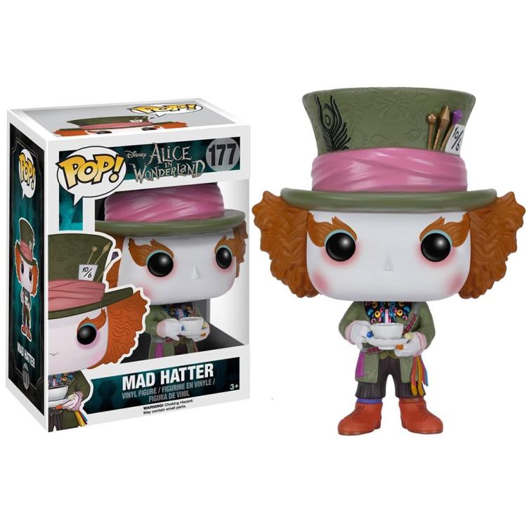 Funko Pop! Disney: Alice im Wunderland (177) Figur Verrückter Hutmacher