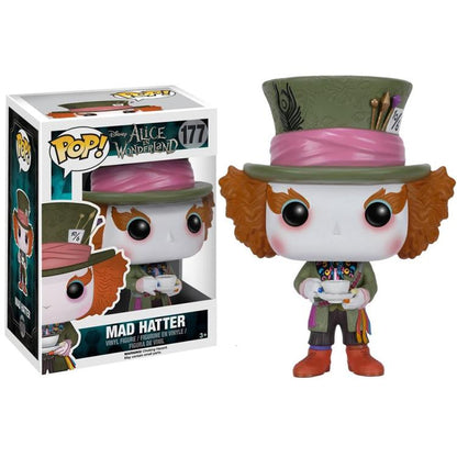 Funko Pop! Disney: Alice im Wunderland (177) Figur Verrückter Hutmacher