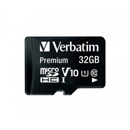 Verbatim Premium Micro-SDHC-Karte 32 GB Micro-SD-Speicher/Adapter V10 Klasse 10